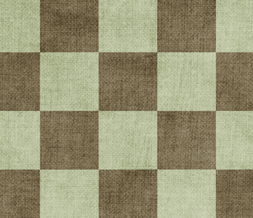 Brown & Green Checkers Twitter Background