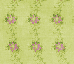 Pink & Green Vintage Twitter Background - Vintage Pattern Layout for Twitter Preview