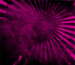 Pink & Black Sun Rays Default Layout - Purple Rays Theme for Myspace