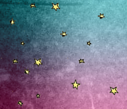 Rainbow Stars Default Layout - Rainbow Colored Starry Theme for Myspace