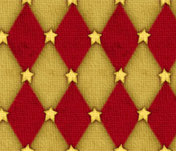 Tiling Red & Yellow Stars Twitter Background-Star Background for Twitter Preview