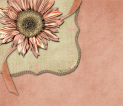 Pink Sunflower Twitter Background - Pretty Sunflower Theme for Twitter Preview