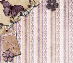 Purple Vintage Butterfly Twitter Background - Lavendar Vintage Theme for Twitter