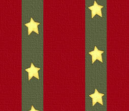 Tiling Stars Background for Twitter - Red & Green Stars Twitter Theme Preview