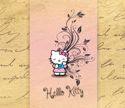 hello kitty wallpaper blackberry curve