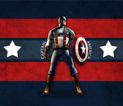 Cool Captain America Wallpaper - Marvel Super Hero Wallpaper Download Preview