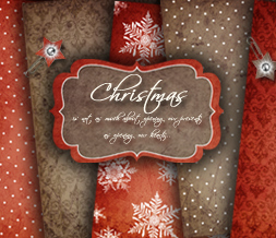 Red Christmas Quote Wallpaper Image - Cute Xmas Theme