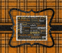 Plaid Halloween Wallpaper with Quotes - Halloween Theme Preview