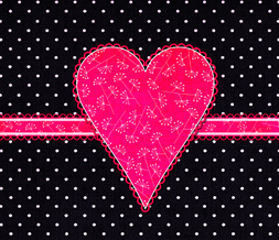 Pink Love Heart Wallpaper on Hot Pink   Black Wallpaper With Heart   Hot Pink Heart Wallpaper