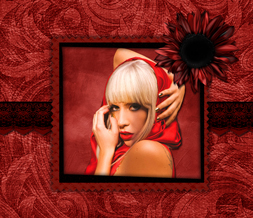 Red & Black Lady Gaga Wallpaper - Lady Gaga Backgrounds Preview