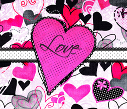 Cute Love Wallpaper - Heart Polkadots Wallpaper Download