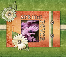 Spring Fever Quote Wallpaper - Flower Background for Spring