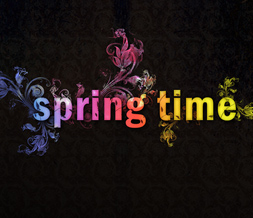 Rainbow Colored Springtime Wallpaper Preview