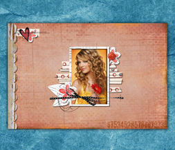 Cute Taylor Swift Wallpaper - Free Taylor Swift Background with Hearts Preview