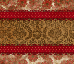 Vintage Wallpaper on Brown   Red Vintage Wallpaper   Flower Polkadot Wallpaper Download