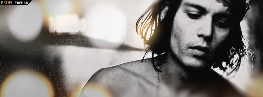 Hot Johnny Depp Timeline Cover for Facebook