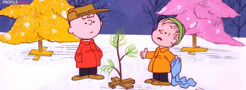Charlie Brown Christmas Facebook Cover