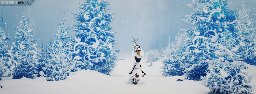 Frozen's Olaf Images Facebook Cover