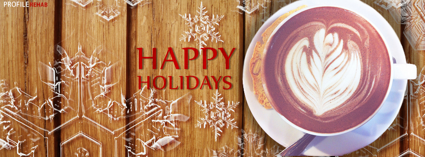 Happy Holidays Hot Cocoa Timeline Cover
