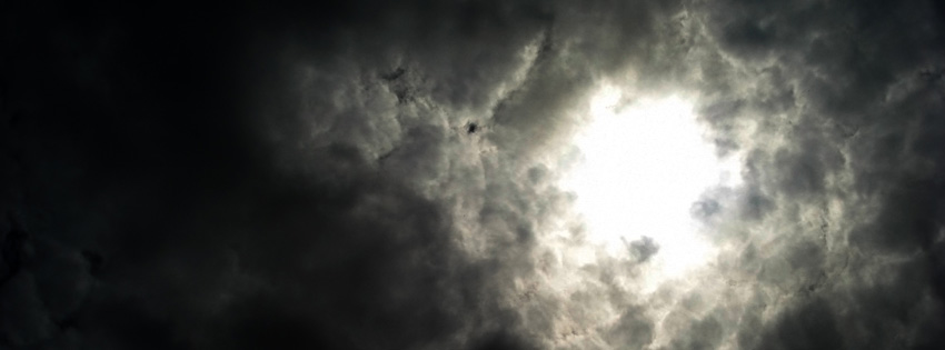 Scary Clouds Facebook Cover - Dark Clouds Images