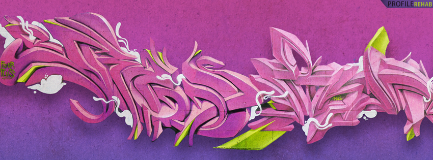 Colorful Graffiti Facebook Cover for Timeline