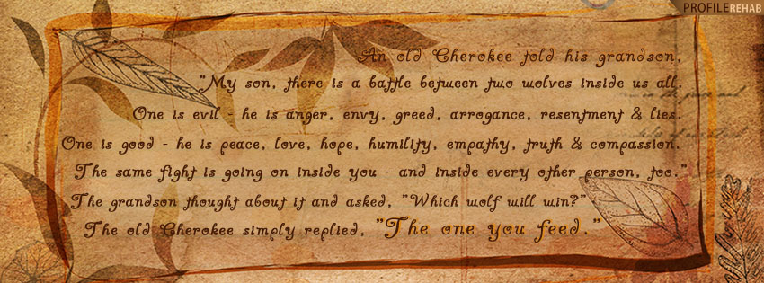 Cherokee Story Facebook Cover