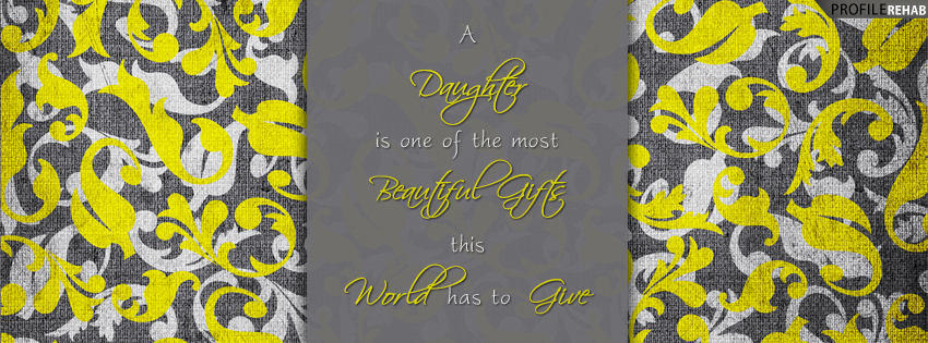 Daughters Quote Facebook Cover