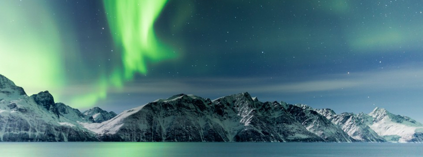 Northern Lights Facebook Cover