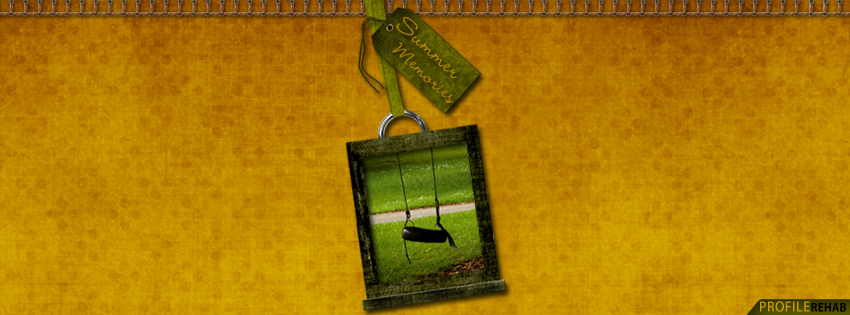 Summer Memories Facebook Cover - Summer Scenes Cover - Summer Scenery FB Cover