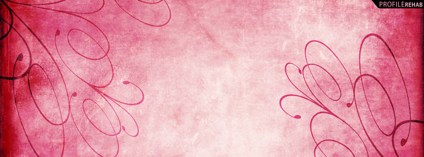 Pink Swirly Facebook Cover