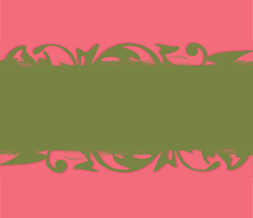 Pink & Green Layout