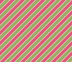 Pink & Green Stripes Layout