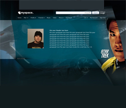 Star Trek Sulu Layout