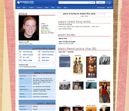 Brown & Pink Default Layout