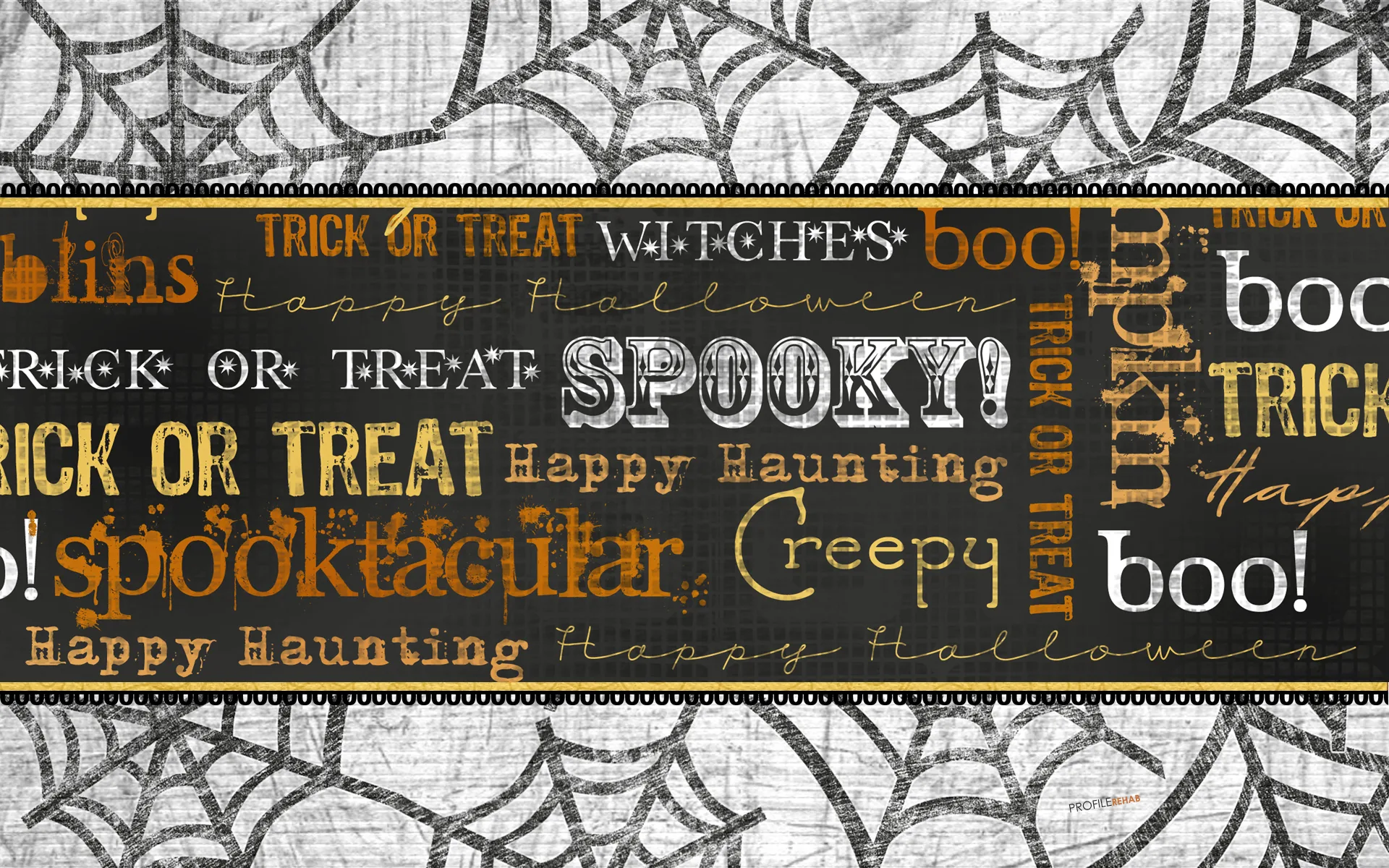 Spiderweb Halloween Wallpaper