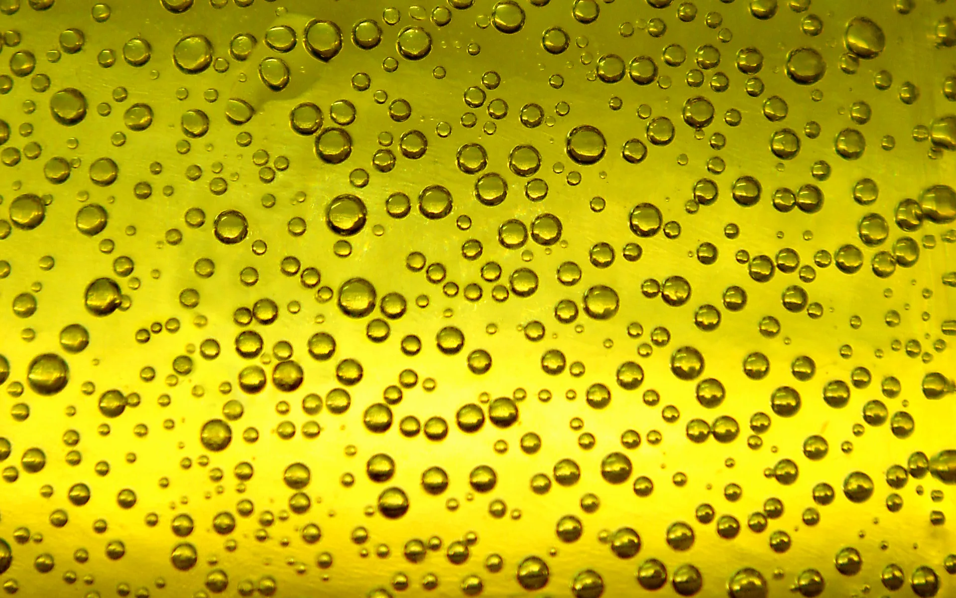 Gold Bubbles Wallpaper