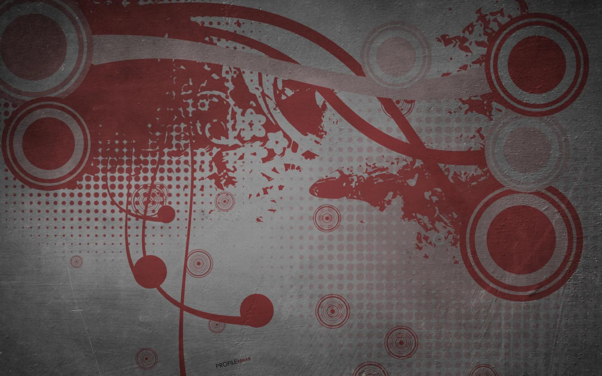 Red Abstract Wallpaper