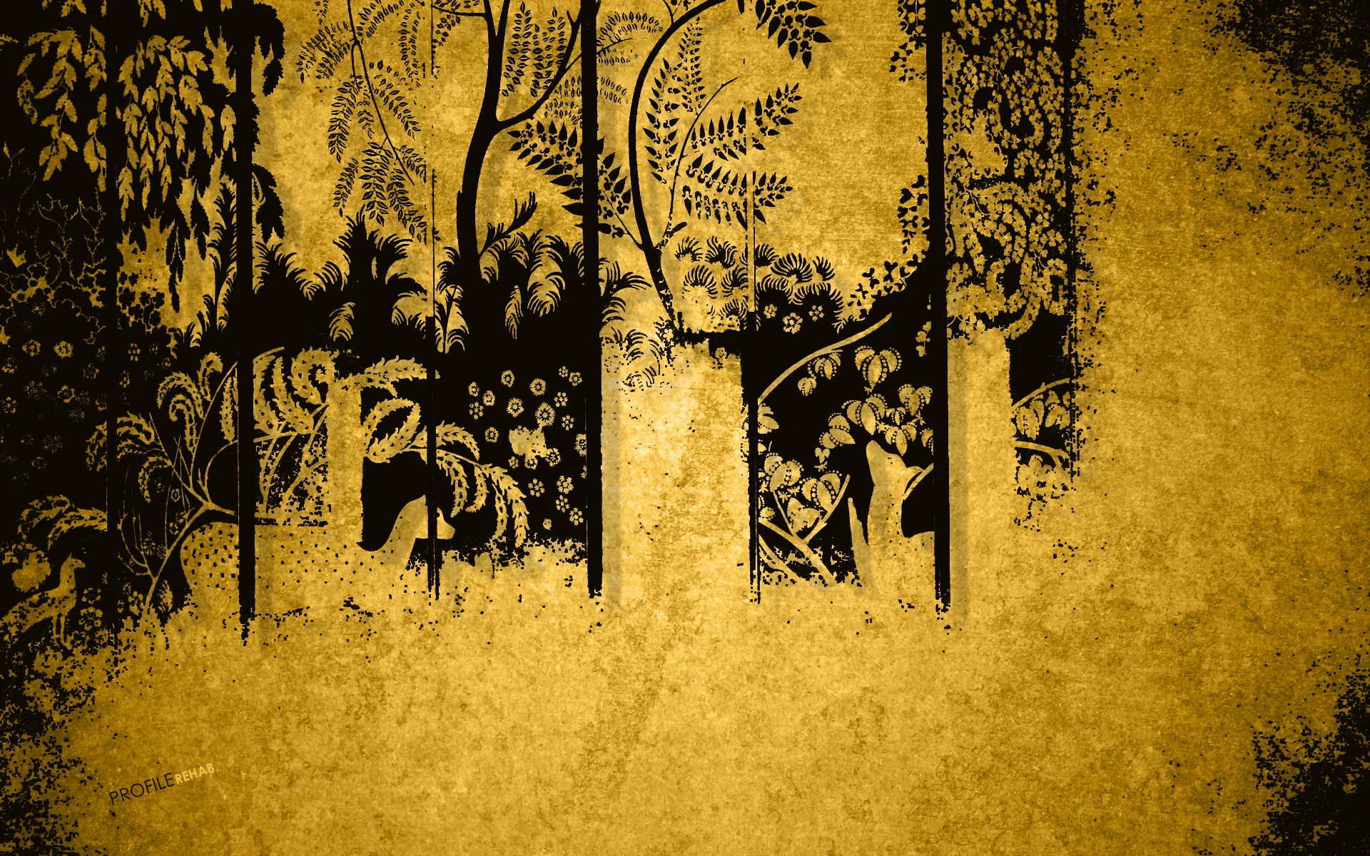 Unique Yellow Wallpaper