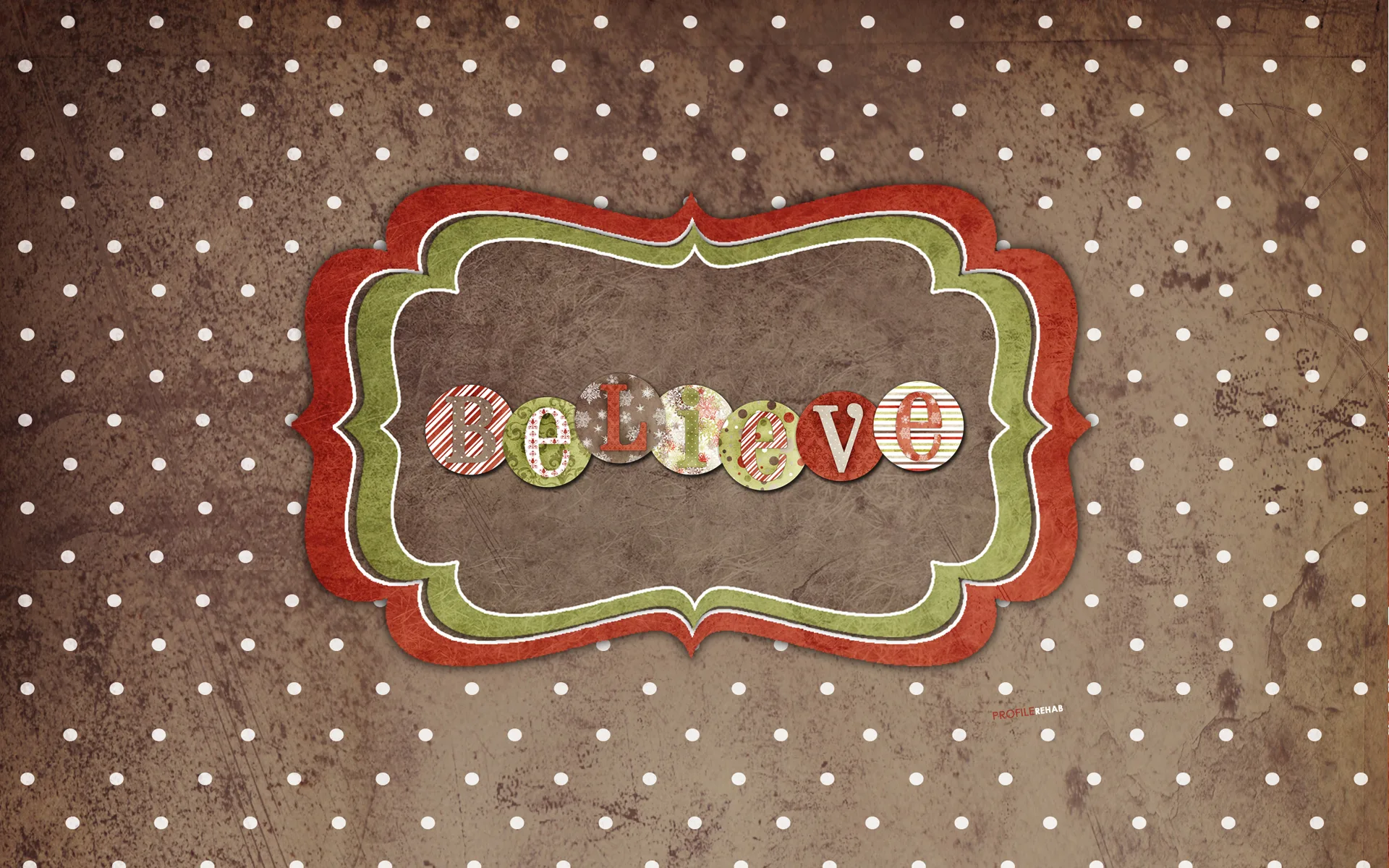 Christmas Believe Wallpaper