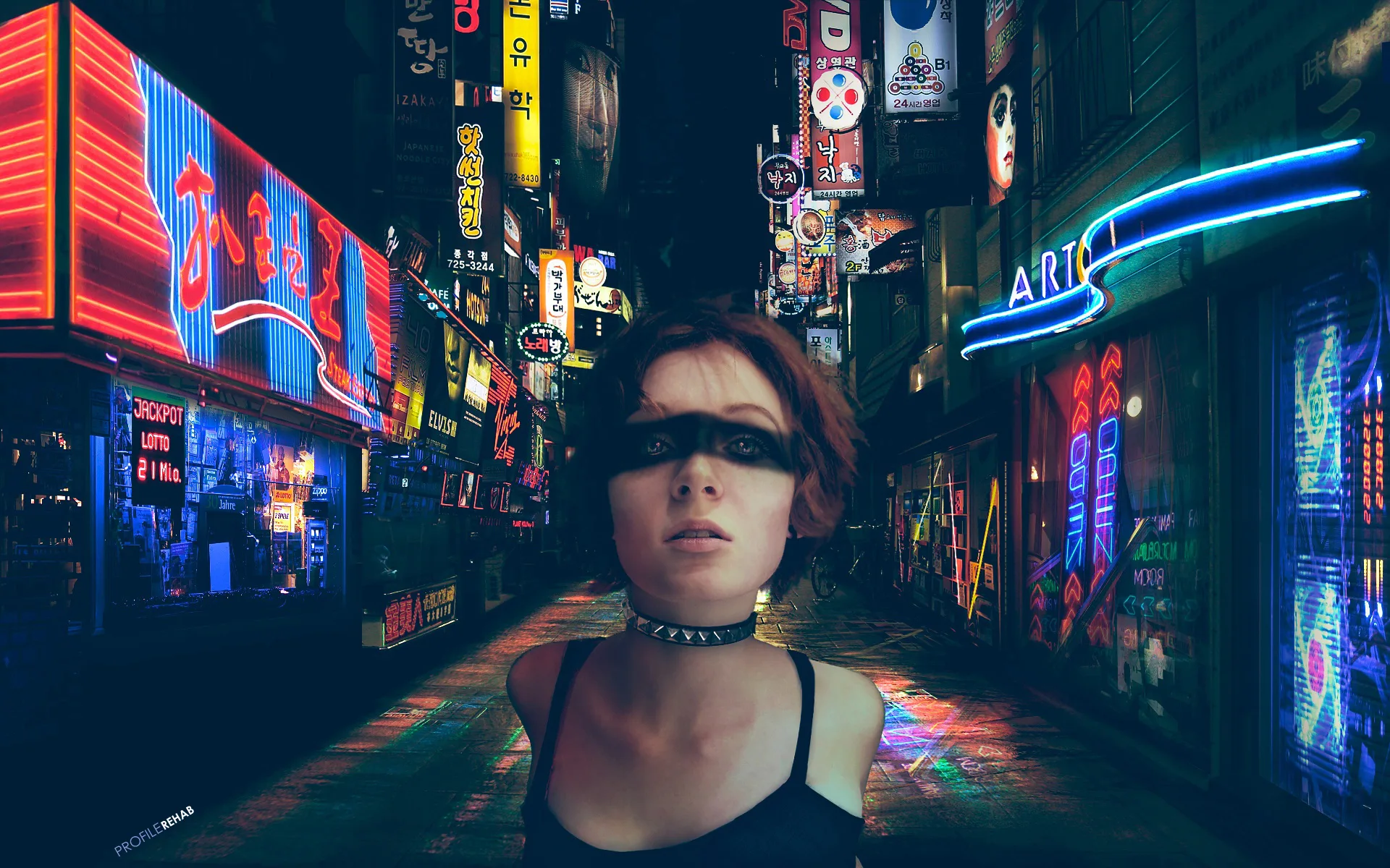 Cyberpunk City Wallpaper