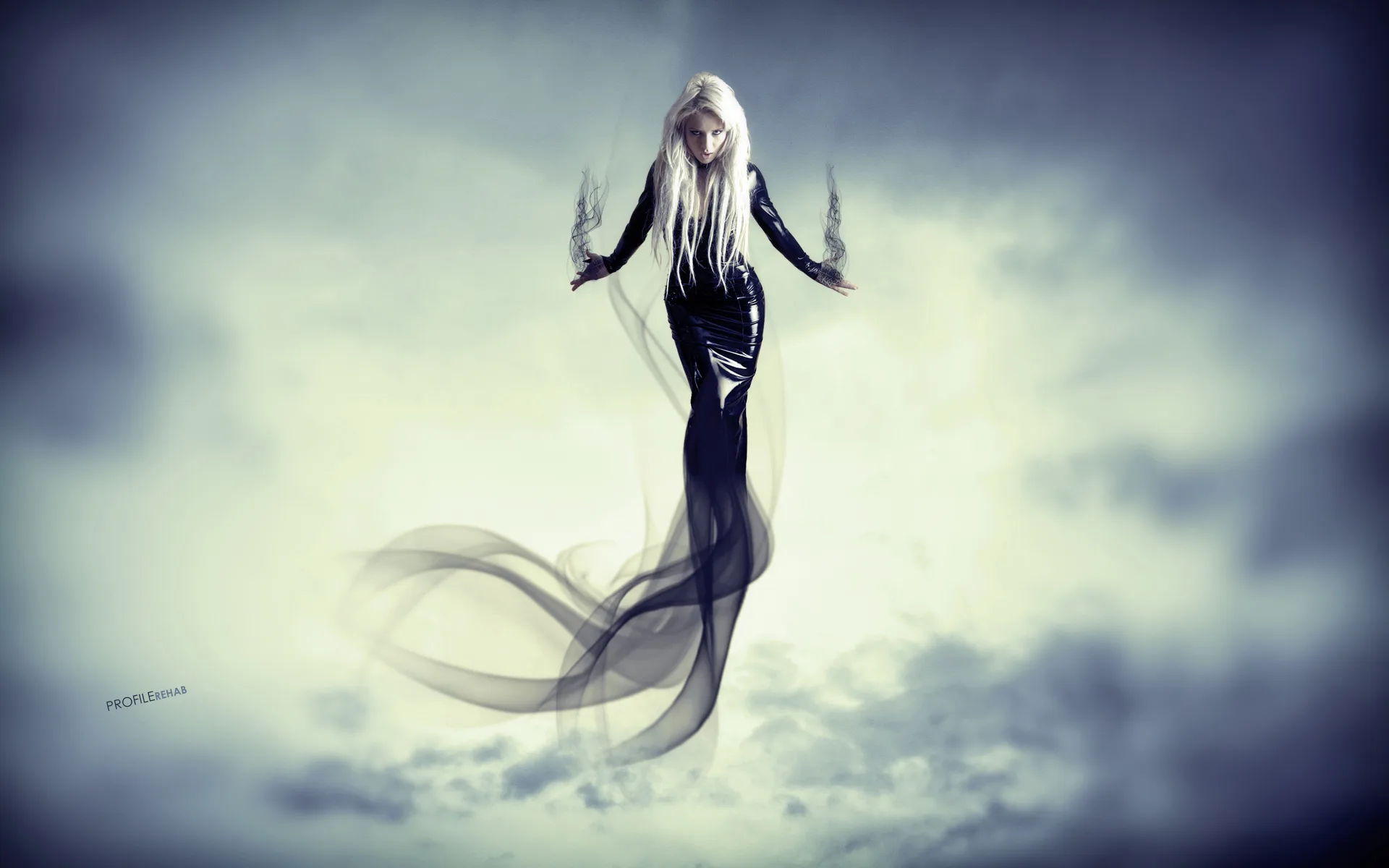 Goth Angel Wallpaper