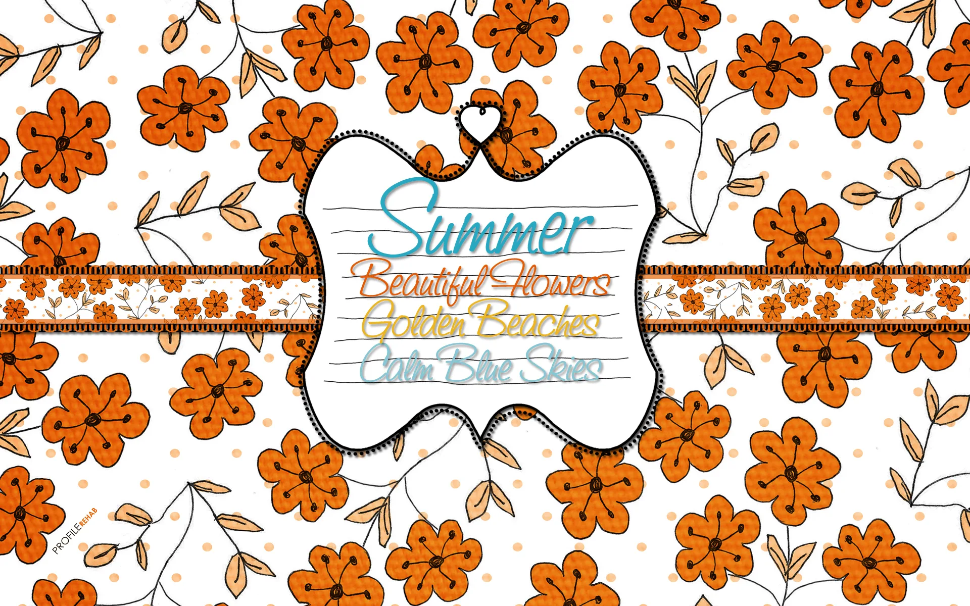 Summer Flowers Wallpaper