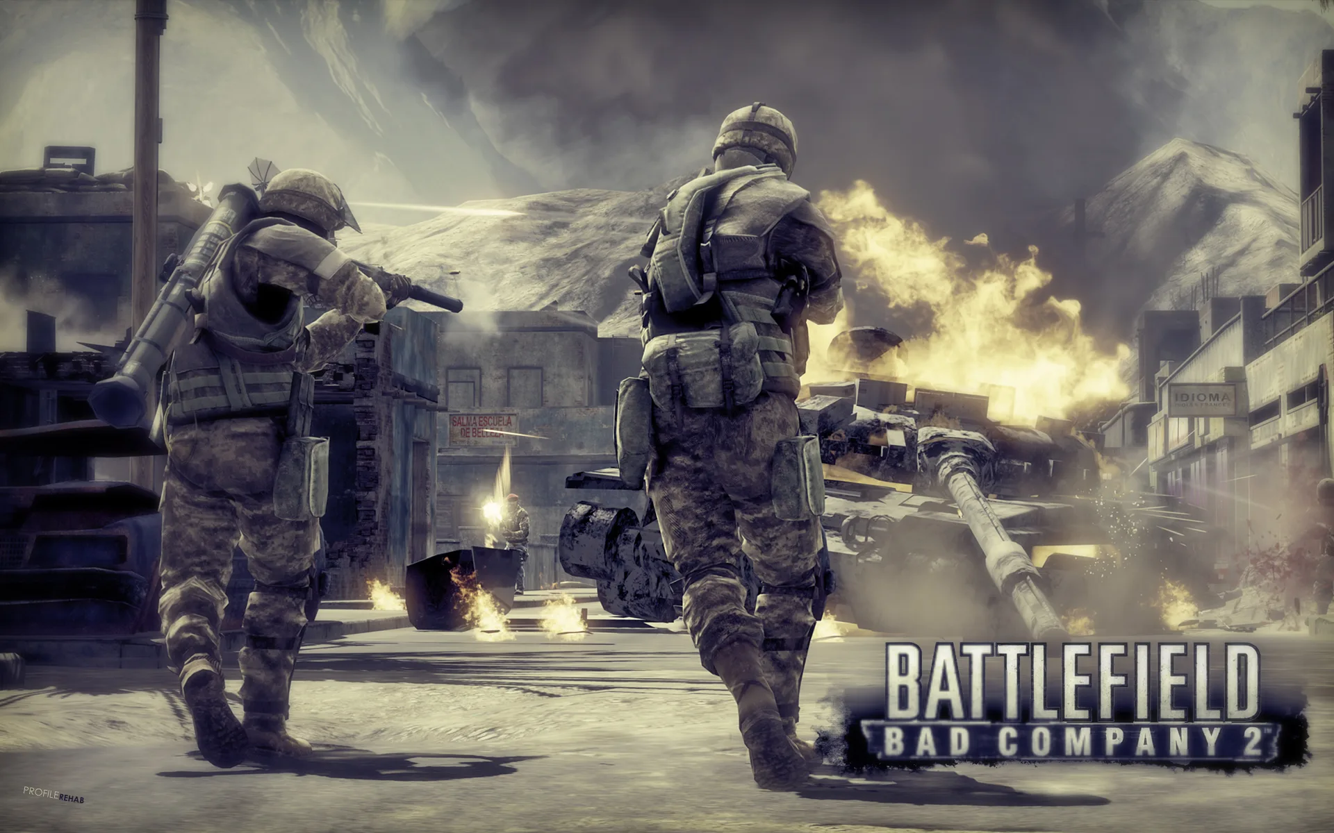 Cool Battlefield Bad Company 2 Wallpaper - BFBC2 Background Wallpaper