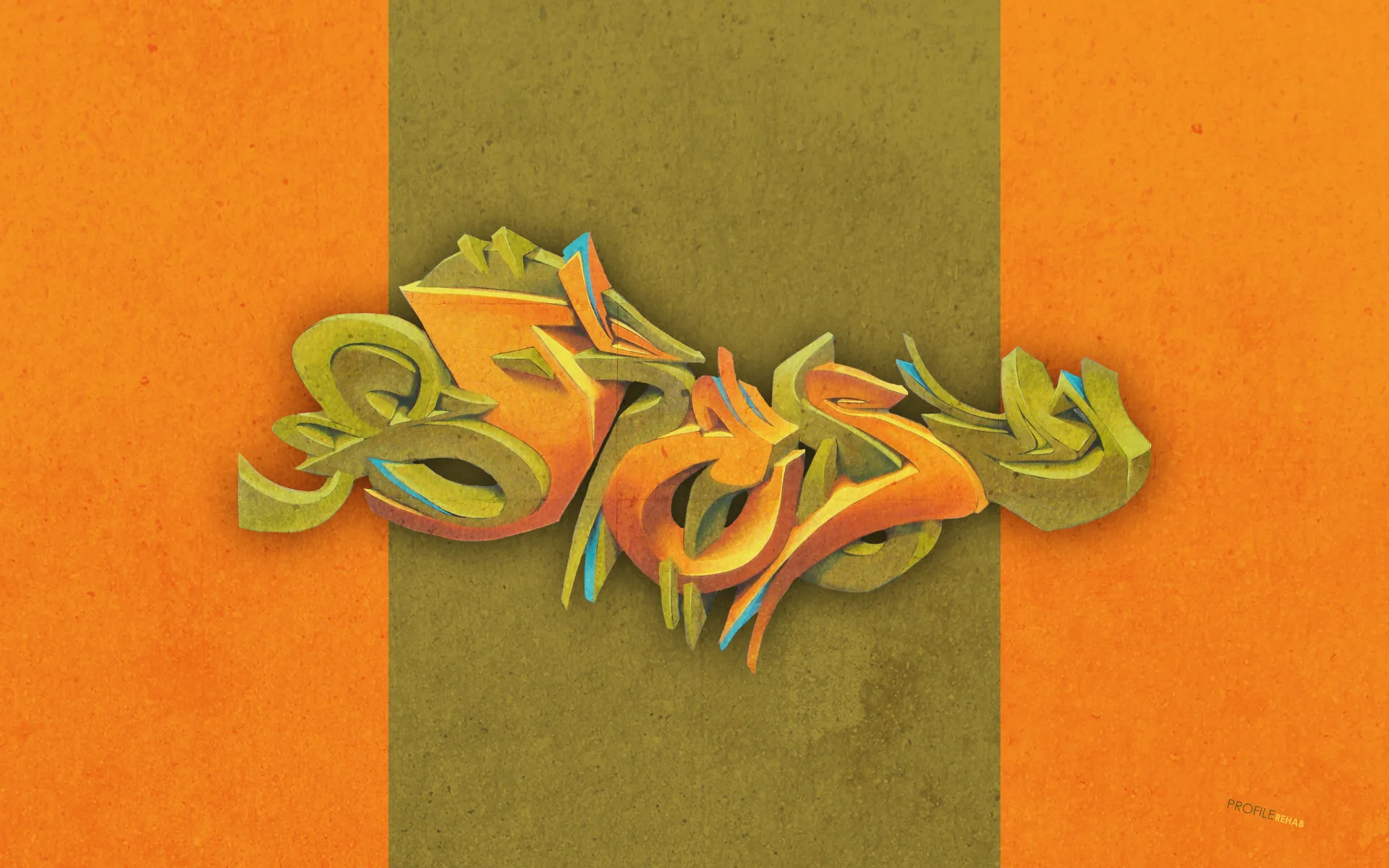 Abstract Graffiti Wallpaper