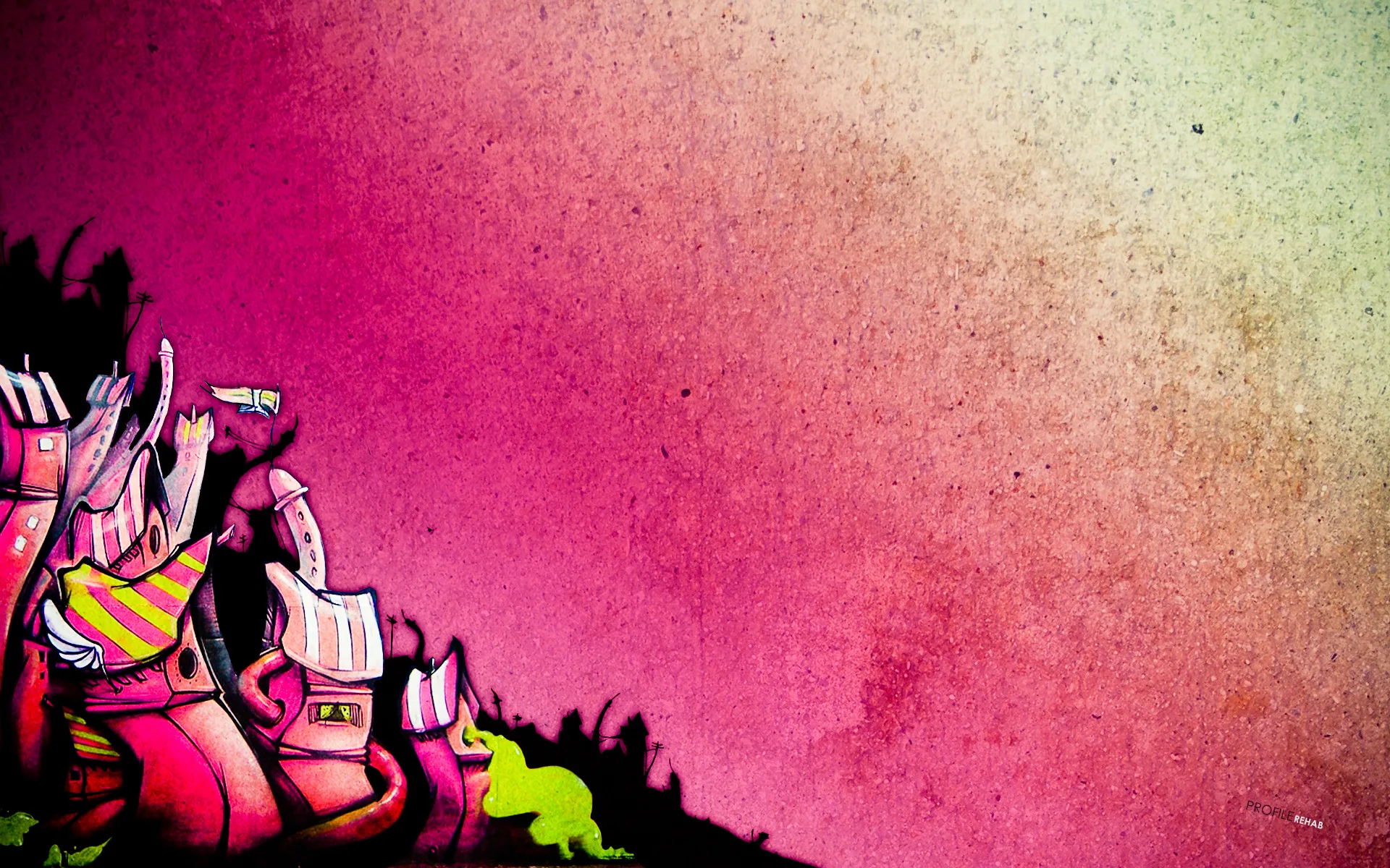 Artistic Graffiti Wallpaper