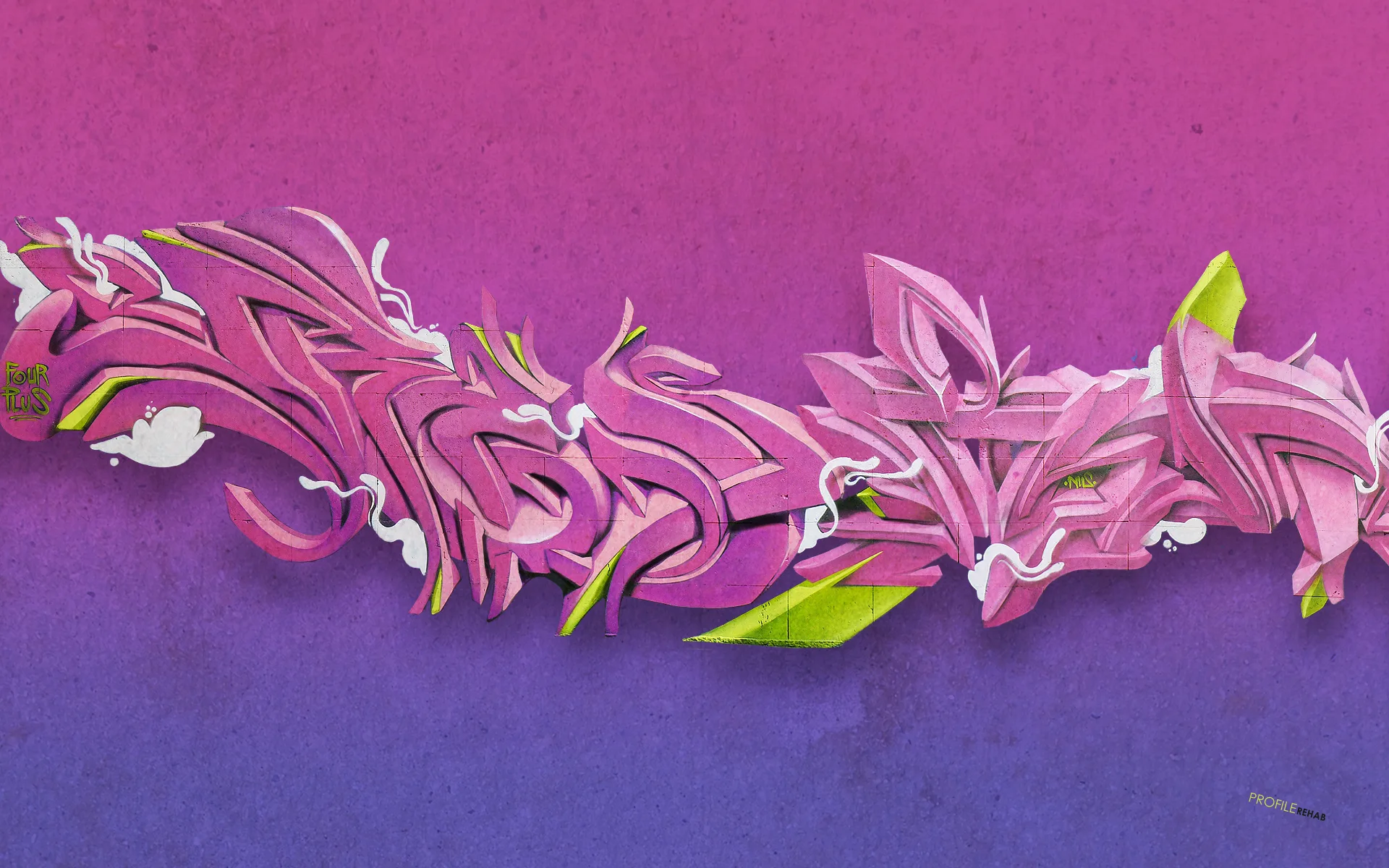 Artsy Graffiti Wallpaper
