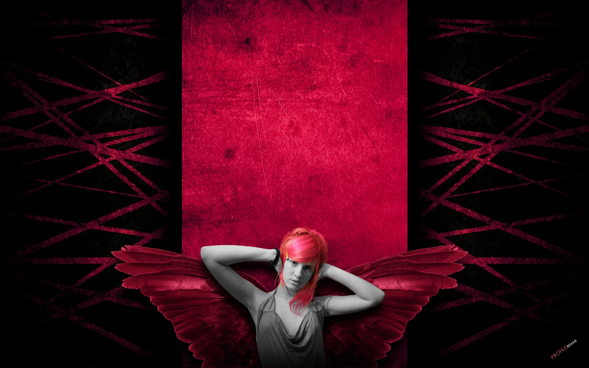 Grunge Angel Wallpaper