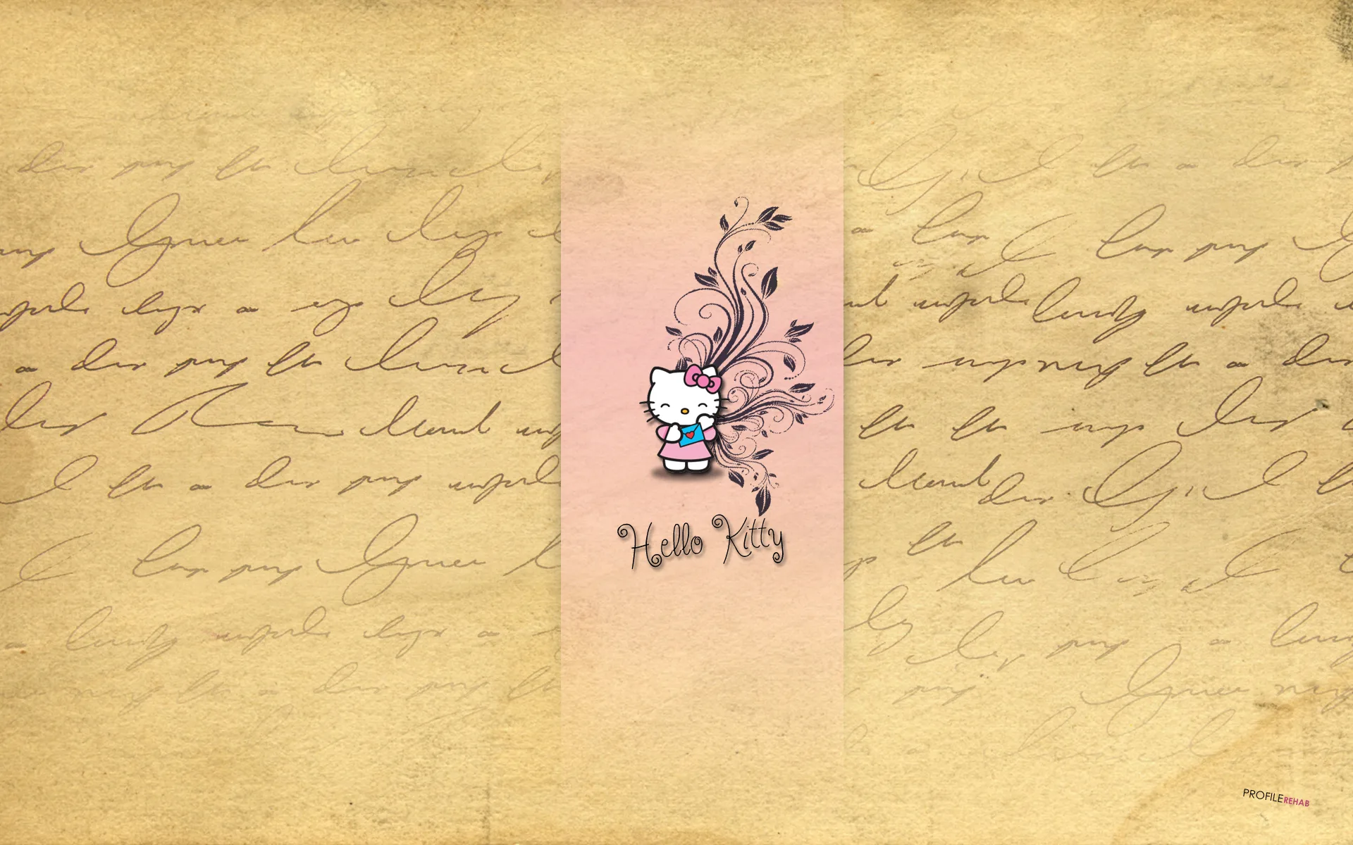 Pink & Yellow Hello Kitty Wallpaper - Pretty Hello Kitty Wallpapers