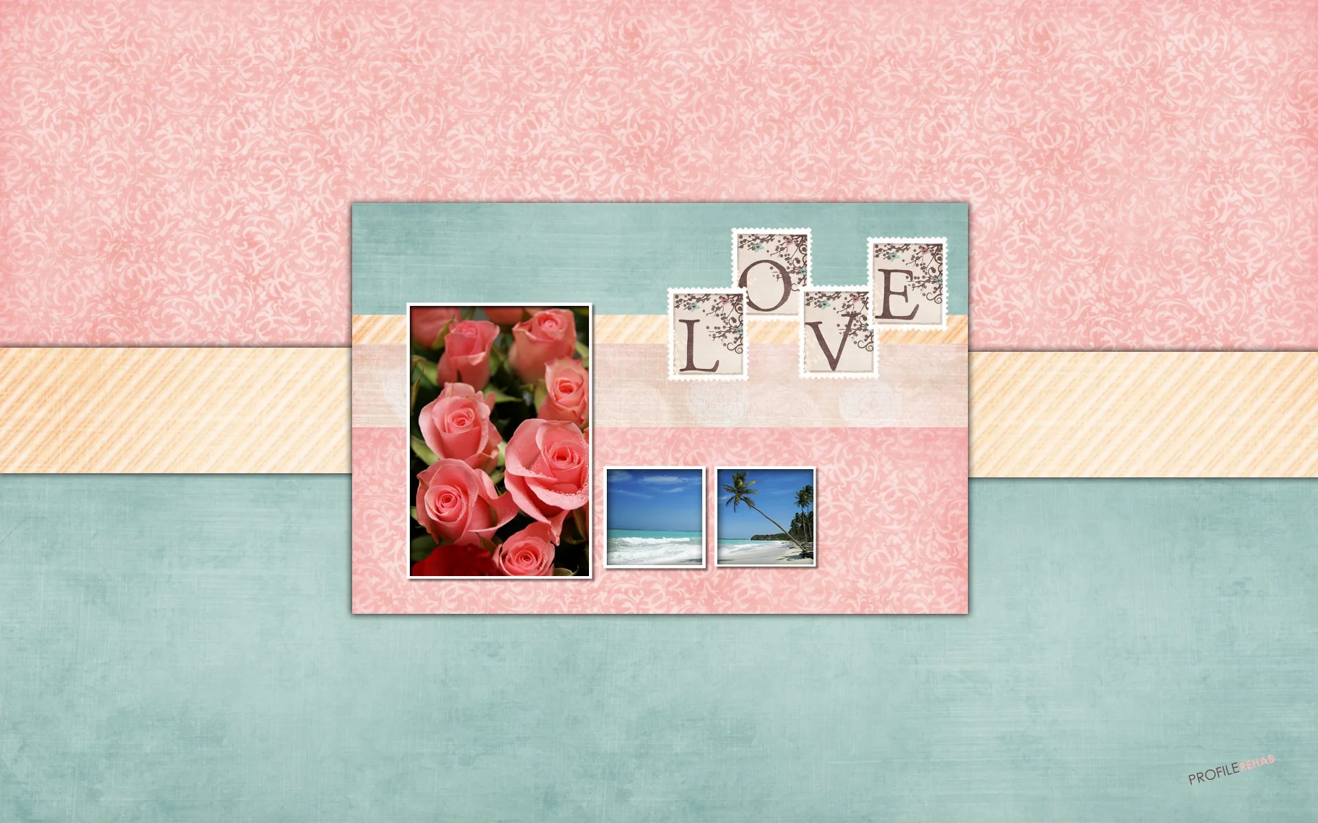 Pink Love Wallpaper