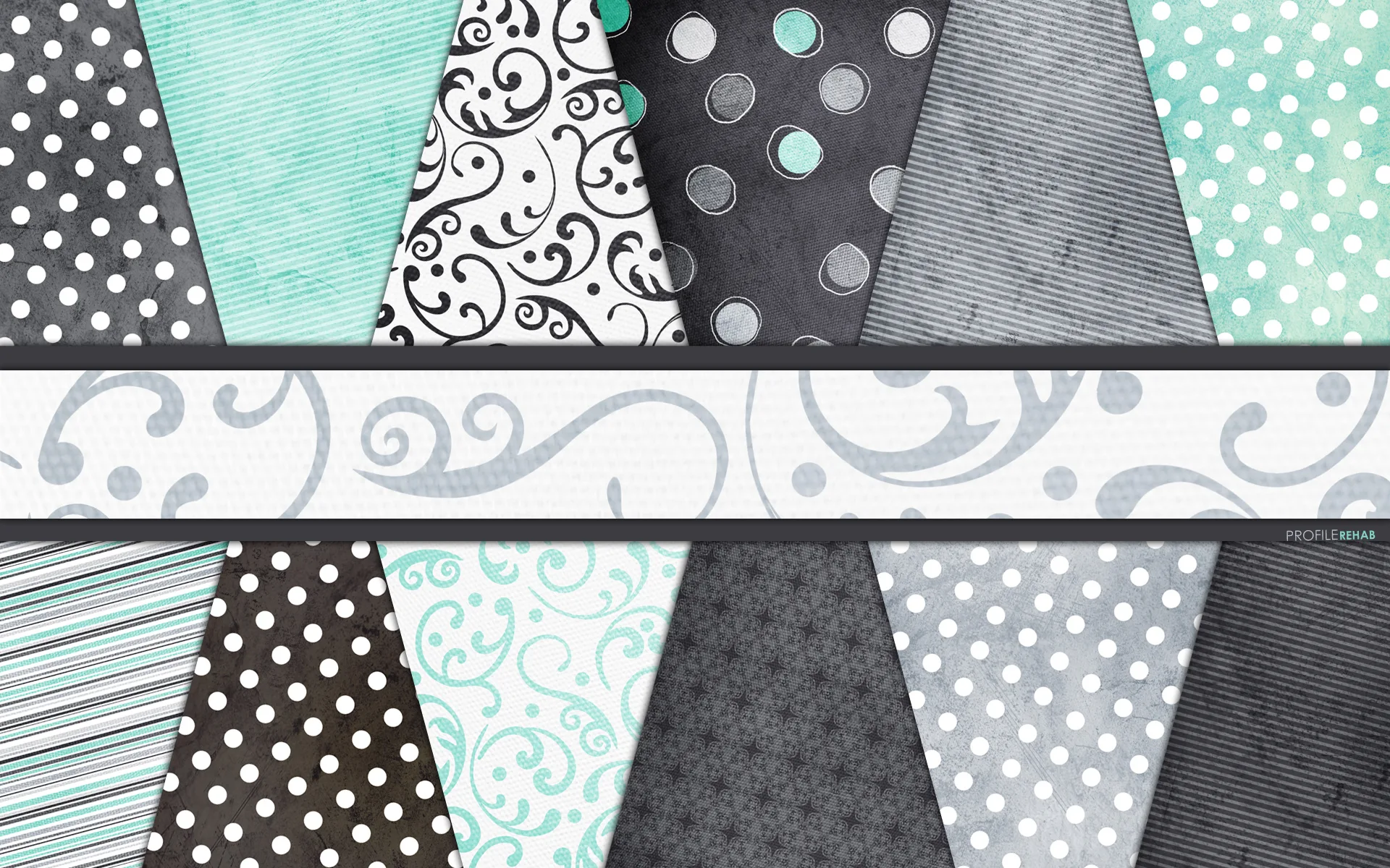 BLue & Gray Wallpaper